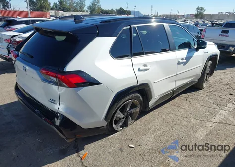 2020 Toyota Rav4 Hybrid Xse из США, поврежденный, VIN 2T3EWRFV1LW047355